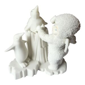 Snowbabies "I'm Making An Ice Sculpture" Dept 56 VTG Collection 1993